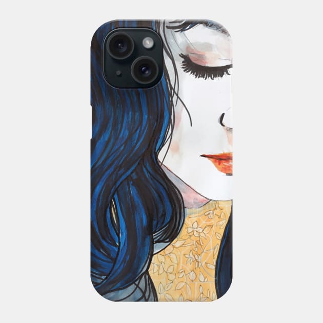 Meet the artist Phone Case by Miriam de la Paz