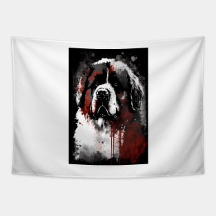 Tibetan Mastiff Portrait Tapestry