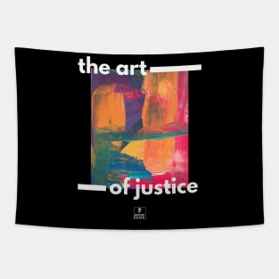 Art of Justice Canvas Tapestry