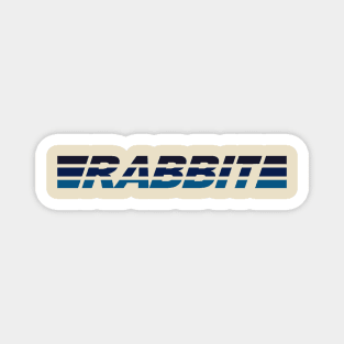 Rabbit - Blue Magnet