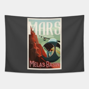 Mars Melas Basin Tapestry