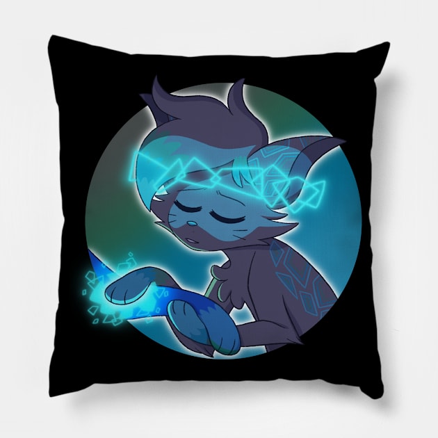 Magic Bismuth Pillow by KoolKitty100