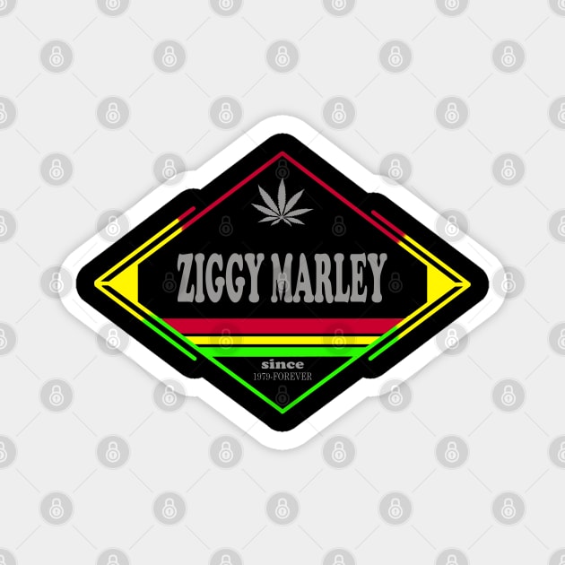 Ziggy Marley Magnet by statham_elena