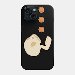 Halloween Pac-Man Skull Phone Case