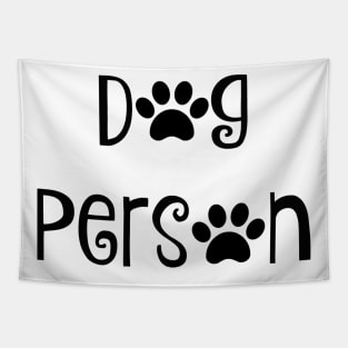 Dog Person Tapestry