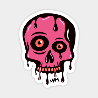 Pink Bubblegum Zombie Magnet