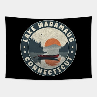 Lake Waramaug Connecticut Sunset Tapestry