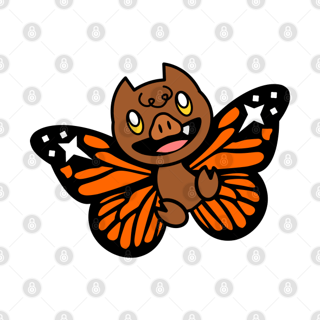 Brown ButterBat by CoreyUnlimited