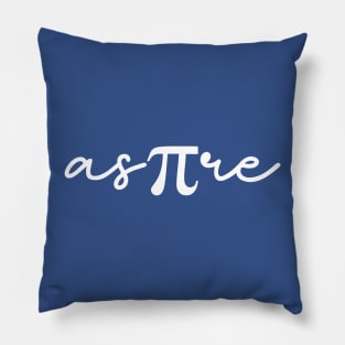 math pi symbol Pillow