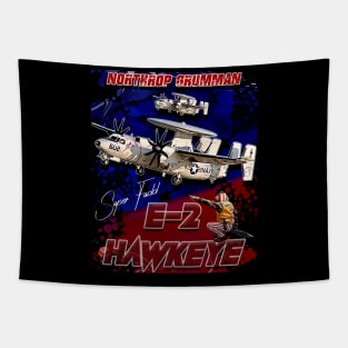 E-2 Hawkeye Us Navy Carrier Based Tactical Aircraft Tapestry