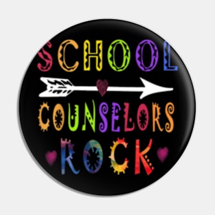 School Counselors Rock Awesome Motivation Back To School Pin