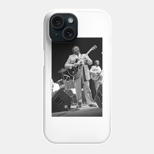 B B King BW Photograph Phone Case