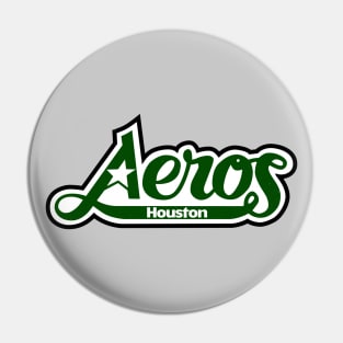 Defunct Houston Aeros Hockey 1975 Pin