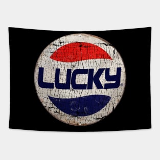 LUCKY or PEPSI Tapestry