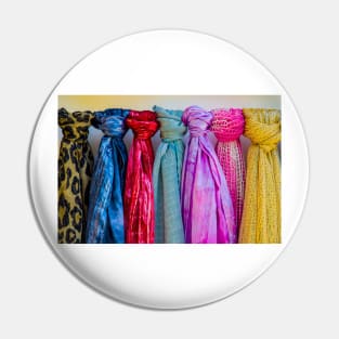 Colourful Scarves for Sale Pin