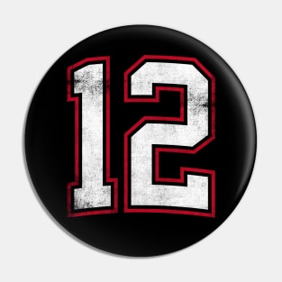 Number Twelve 12 Pin