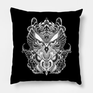 Owl and Dragon Pillow