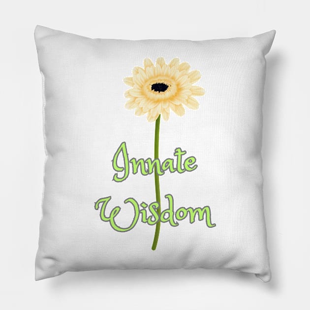 Innate Wisdom Pillow by BOUTIQUE MINDFUL 