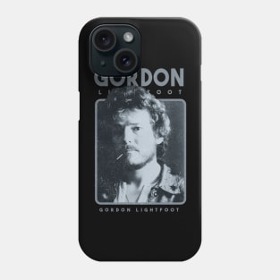 Gordon Lightfoot singer retro Phone Case