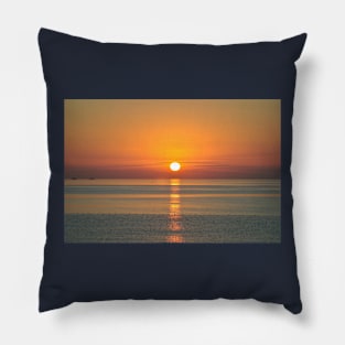 Sunrise on the Sea Pillow