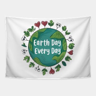 Earth Day Every Day Cool Tapestry