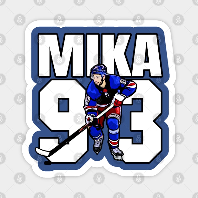 Mika Zibanejad 93 Magnet by Gamers Gear