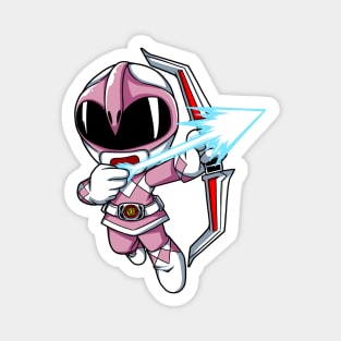 Pink Ranger Ptera Magnet