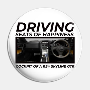 R34 Skyline GTR Interior Pin