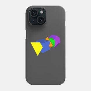 GMTRX golden ratio platonic solids Phone Case