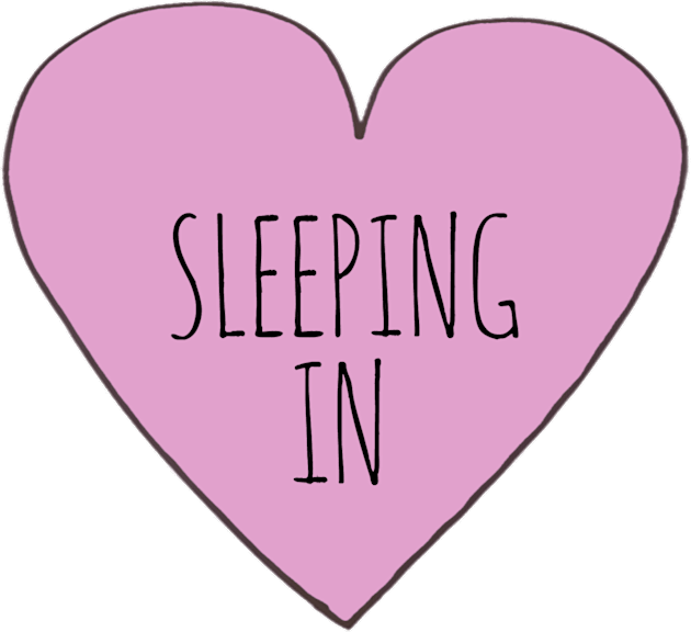 I LOVE SLEEPING IN Kids T-Shirt by wanungara