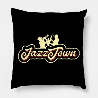 Vintage Jazz Design Pillow