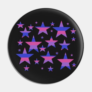 Bisexual Stars Pin