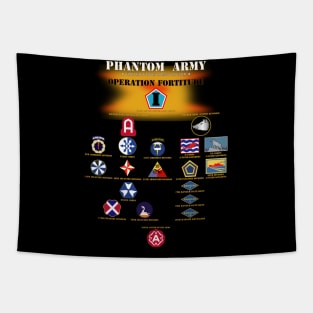 Phantom Army (Ghost Army) - Operation Fortitude - World War II Tapestry