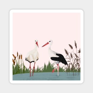 Storks Magnet