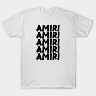 MEIYEELUI Fancy Amiri Style Print Cotton-jersey T-Shirt,Amiri Logo T-Shirt, Vintage T-Shirt Couple's T-Shirt