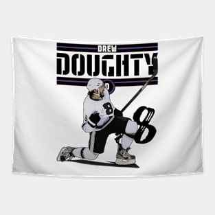 Drew Doughty Los Angles Play Tapestry