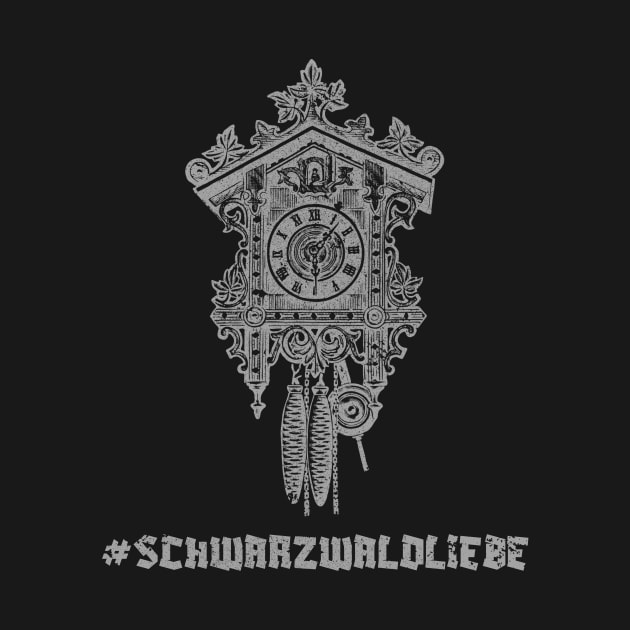 Schwarzwaldliebe Kuckucksuhr Schwäbisch Heimat by Foxxy Merch