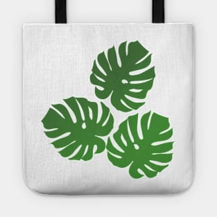 Palms plants tropical green beach Tote