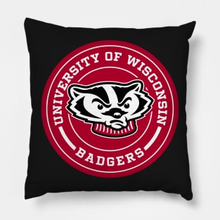 UW - Madison Circle Pillow