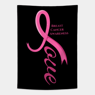 Love - Breast Cancer Awareness Tapestry