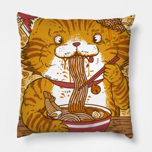 Neko Ramen Pillow