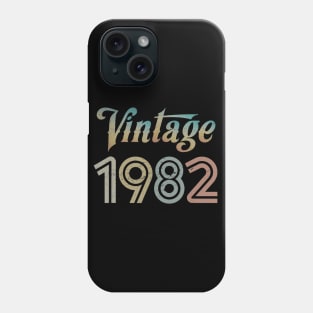 Vintage 1982 Best Year 1982 Original Genuine Classic Phone Case