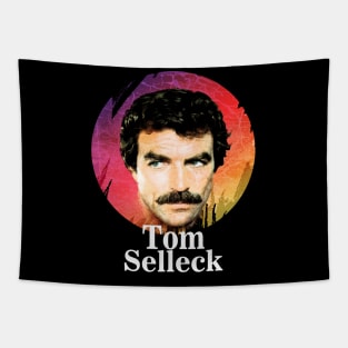 Tom Selleck-Retro 80s Tapestry