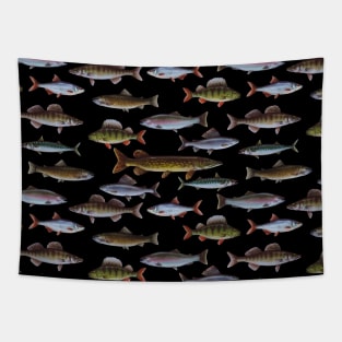 Fishes of Europe Tapestry