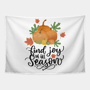 Find Joy In All season Tapestry