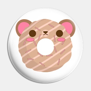 Animal Themed Donuts Pin