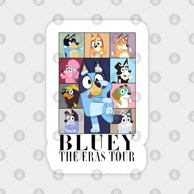 Bluey Tour Magnet by GapiKenterKali