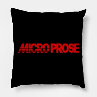 Retro Computer Games Microprose Logo Pillow