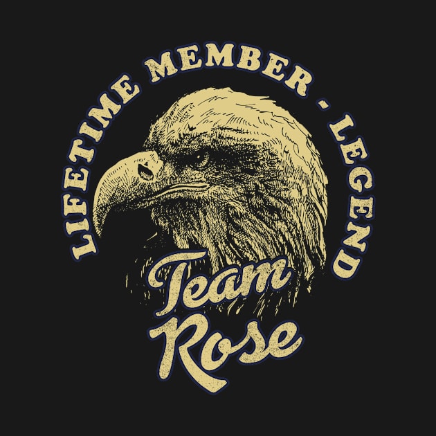 Rose Name - Lifetime Member Legend - Eagle by Stacy Peters Art