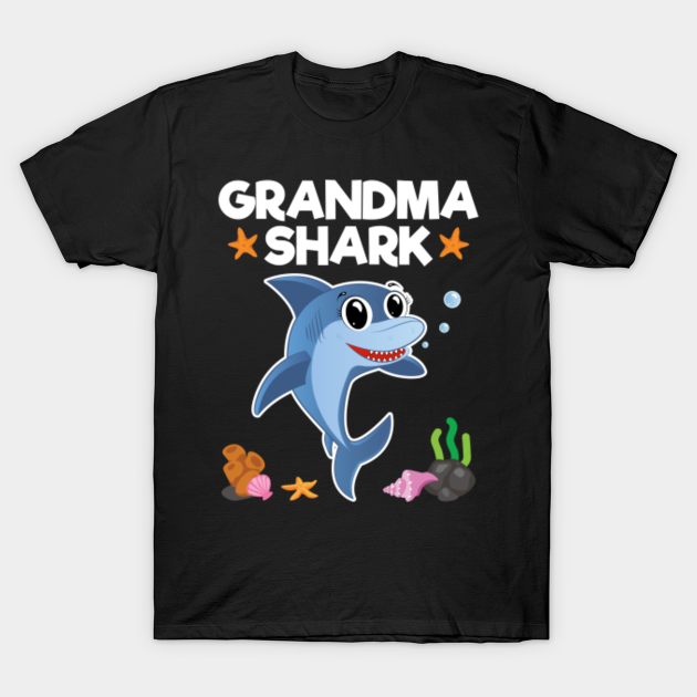 Grandma Shark - Grandma - T-Shirt 